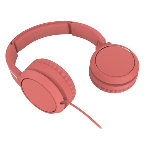 Philips 3000 Series TAH4105RD00 On Ear Headphones 32mm Drivers (Red)