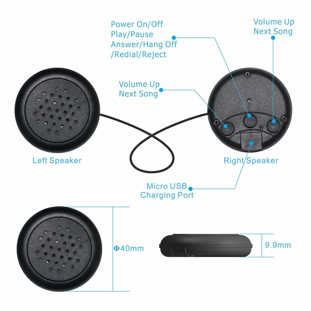 Kids Bluetooth Headband Headphones Wireless Sleep Earphones Music Headband Cute