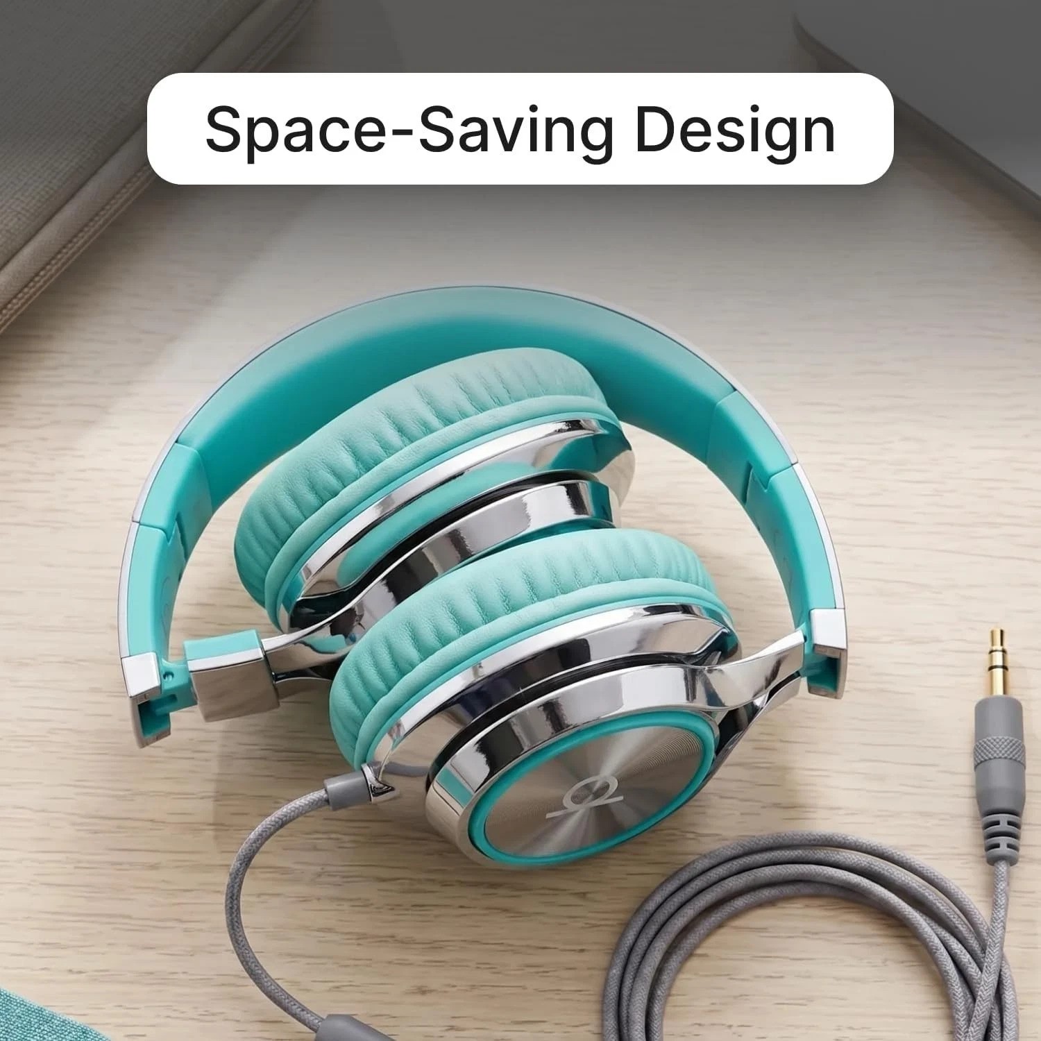 CL750 Foldable On-Ear Headphones for Kids & Adults | Noise Isolation & Comfort