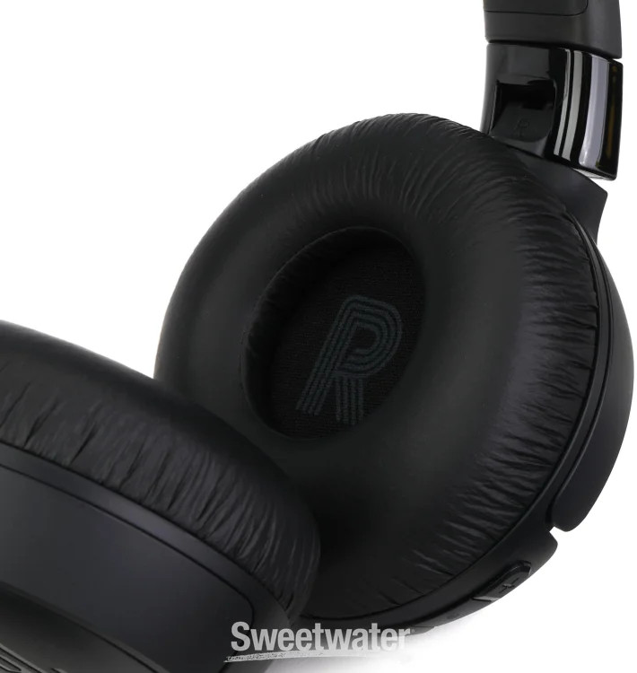 JBL Tune 670NC On-ear Wireless Headphones with Adaptive Noise Canceling – Black