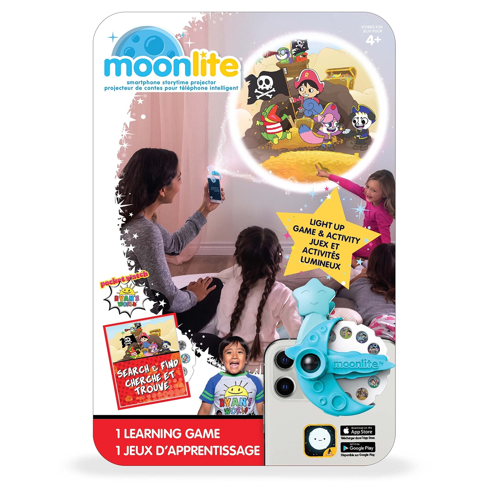 Moonlite Storytime – Ryan’s World – Search & Find – A Magical Way to Read Tog…
