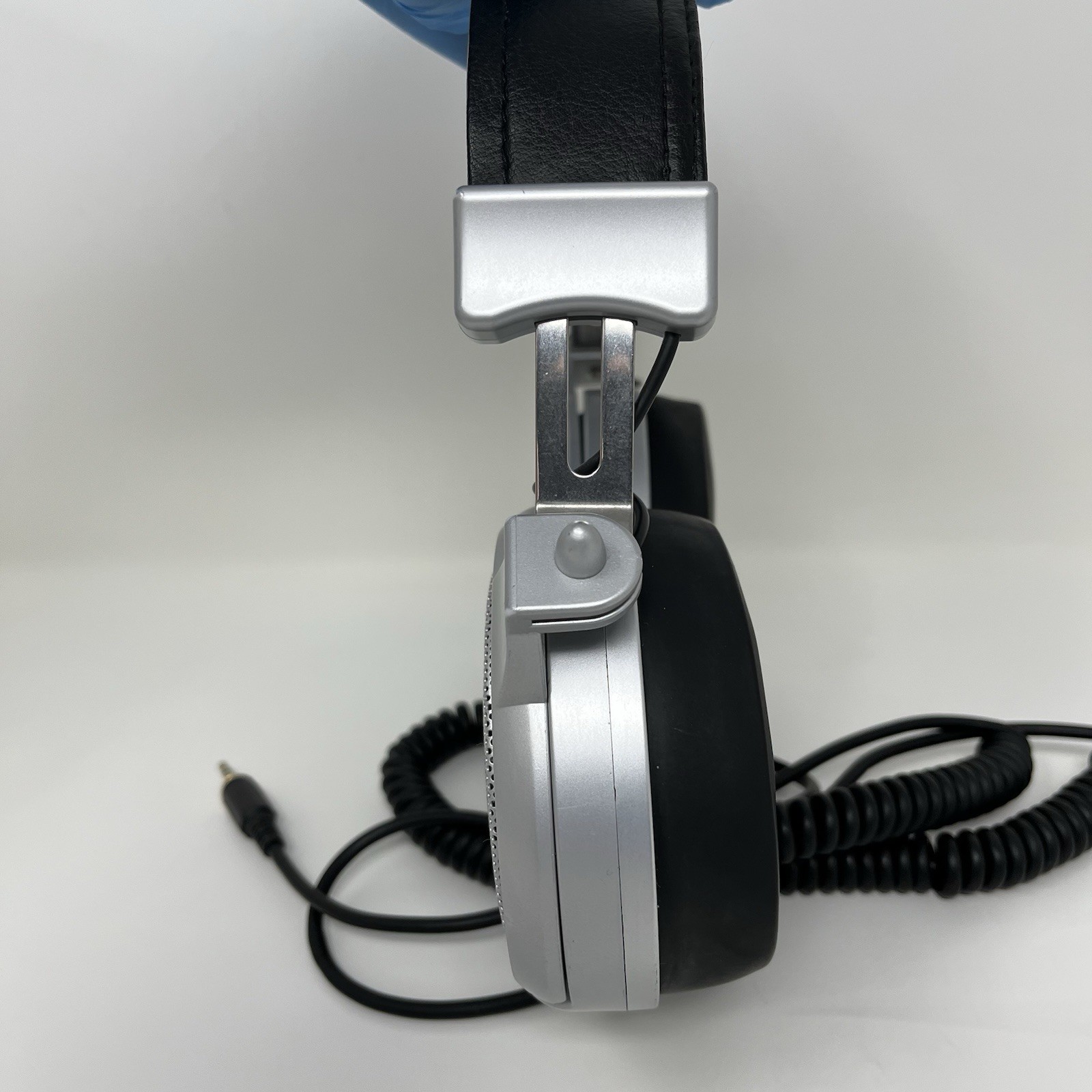 Koss Pro4AAAT Professional Studio Headphones Silver Wired Coiled Cable 3.5mm
