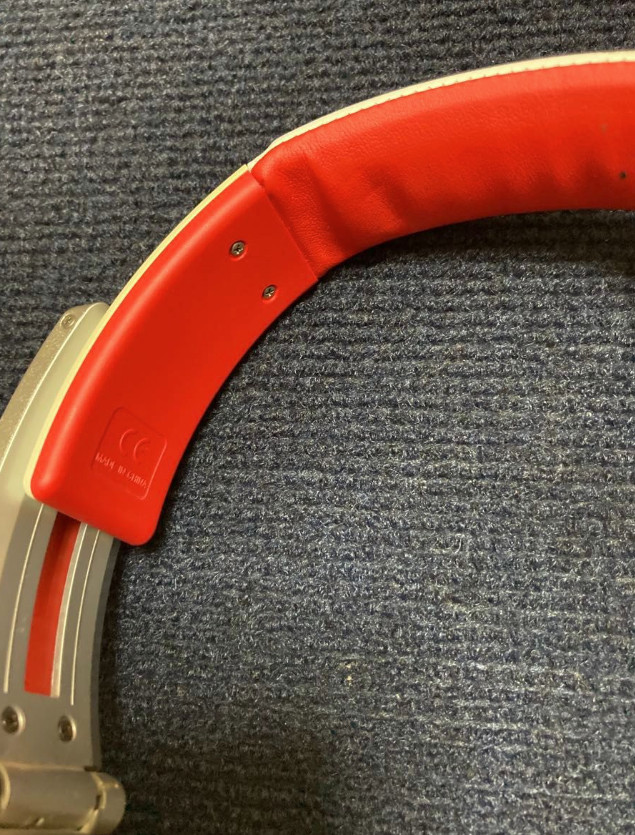 SONY MDR-XB920 STEREO HEADPHONES EXTRA BASS Closed Dynamic 50mm Driver Red