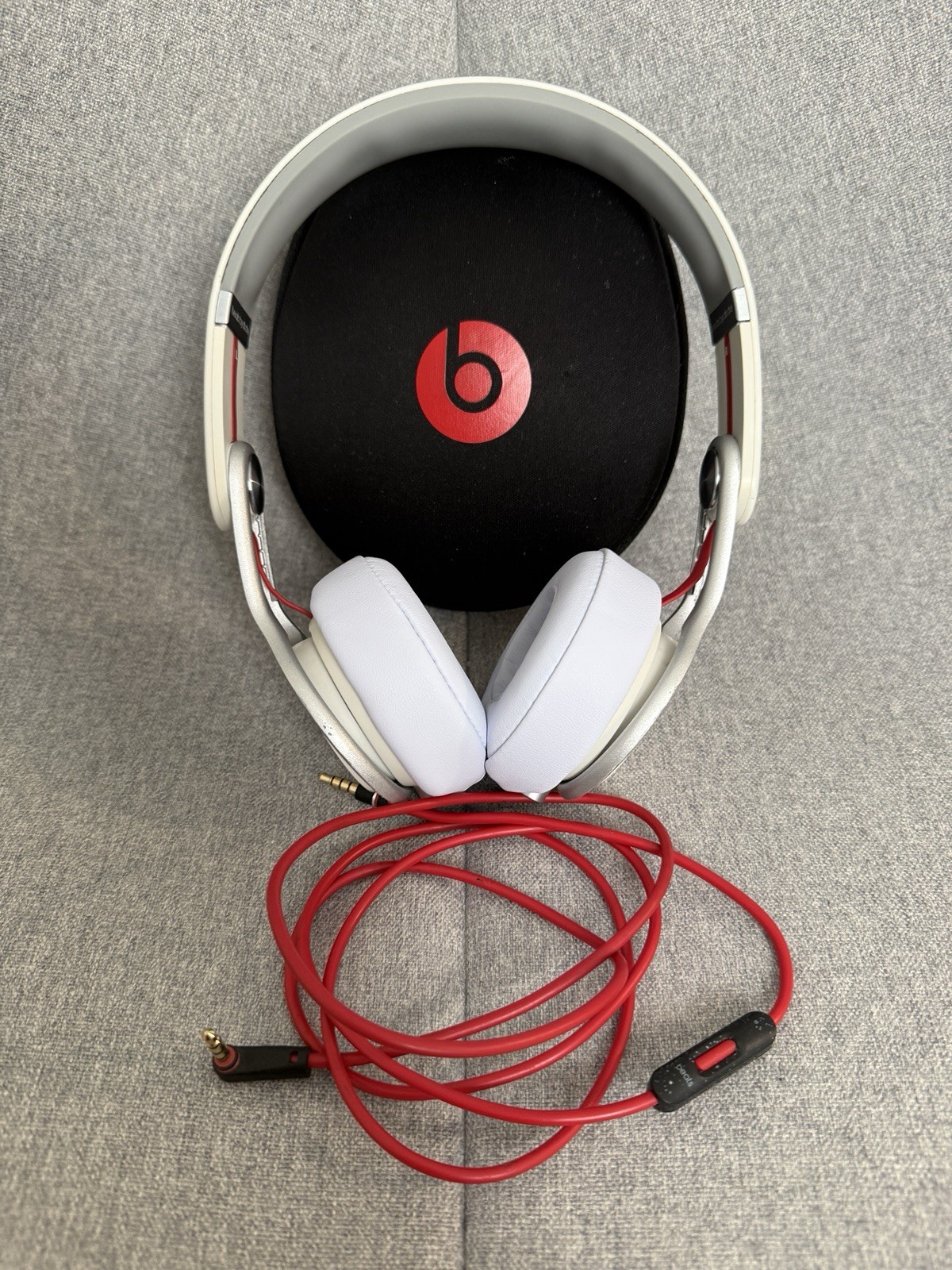 Beats Mixr Mixer Headphones David Guetta Edition White/Gray Limited Edition