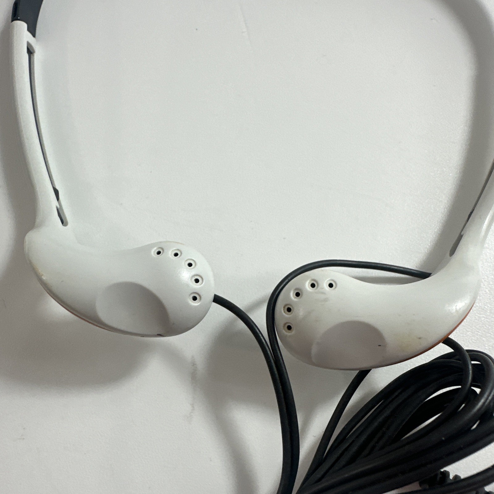 Sony MDR W014 Sports Walkman White Orange In Ear Headphones