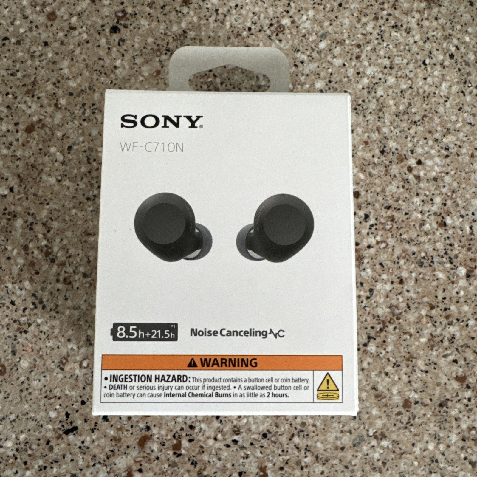 Sony WF-C710N Truly Wireless Noise-Canceling Earbuds – Black. New in sealed box!
