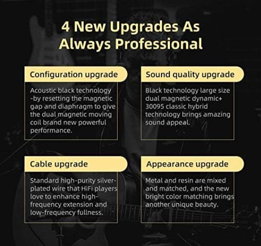 KZ ZSN PRO X Hybrid HiFi Earphones – Exceptional Clarity with Detachable Jack