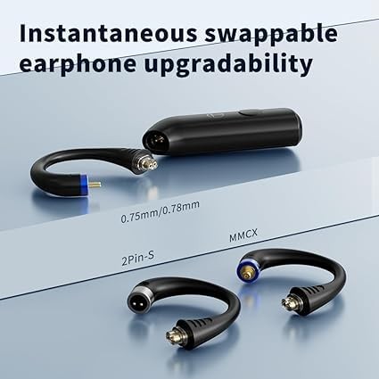MMCX Bluetooth 5.3 High Fidelity Wireless Headphones 50 Hours Playback Life