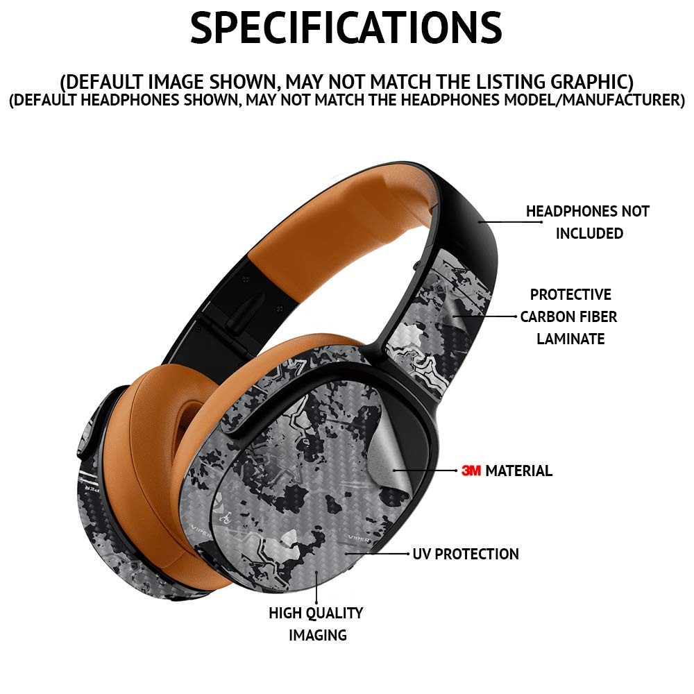 MightySkins Carbon Fiber Skin Compatible with Beats Studio Pro – Old School