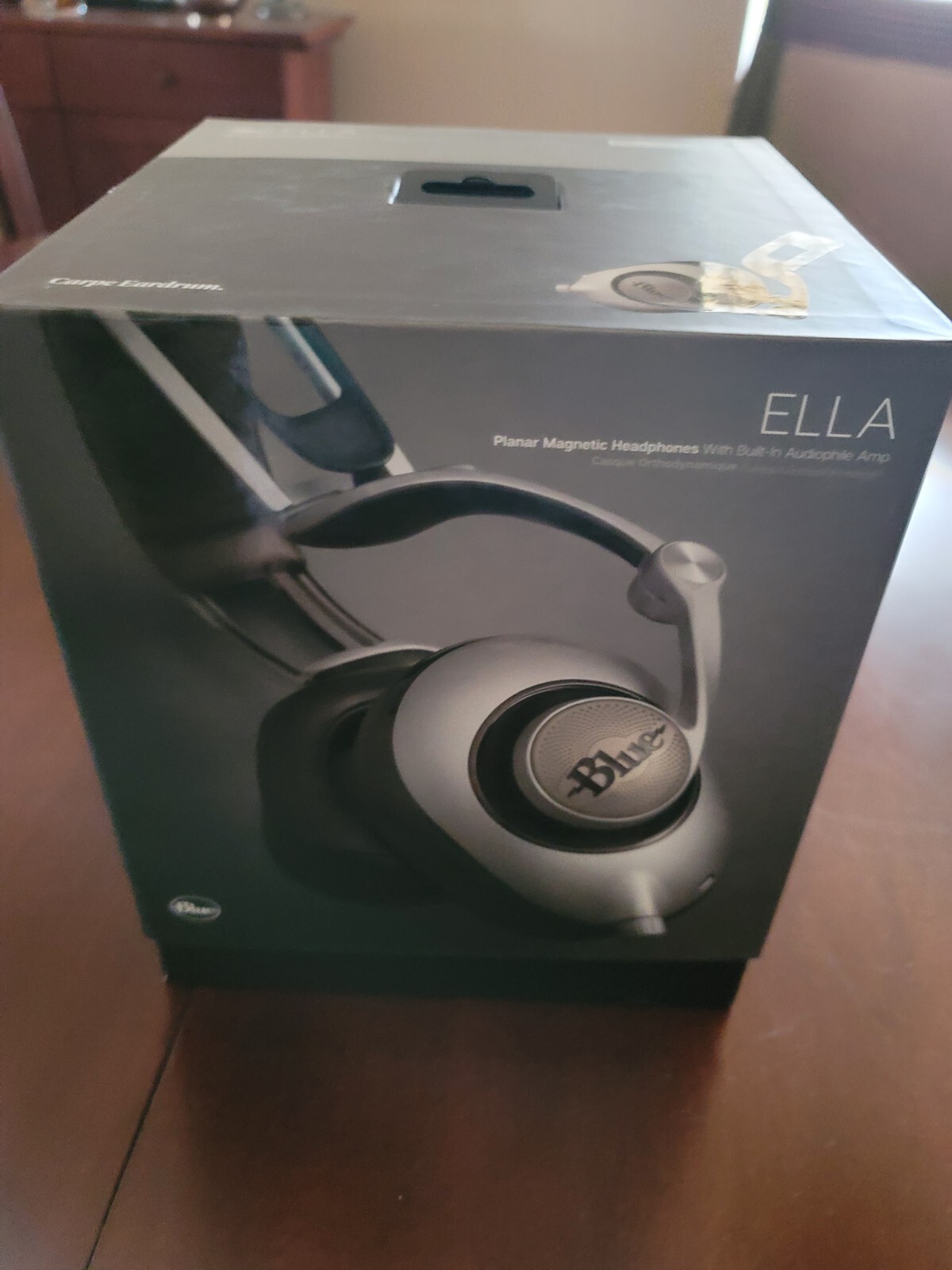 Blue Ella Planar Magnetic Headphones with Built-in Audiophile Amp
