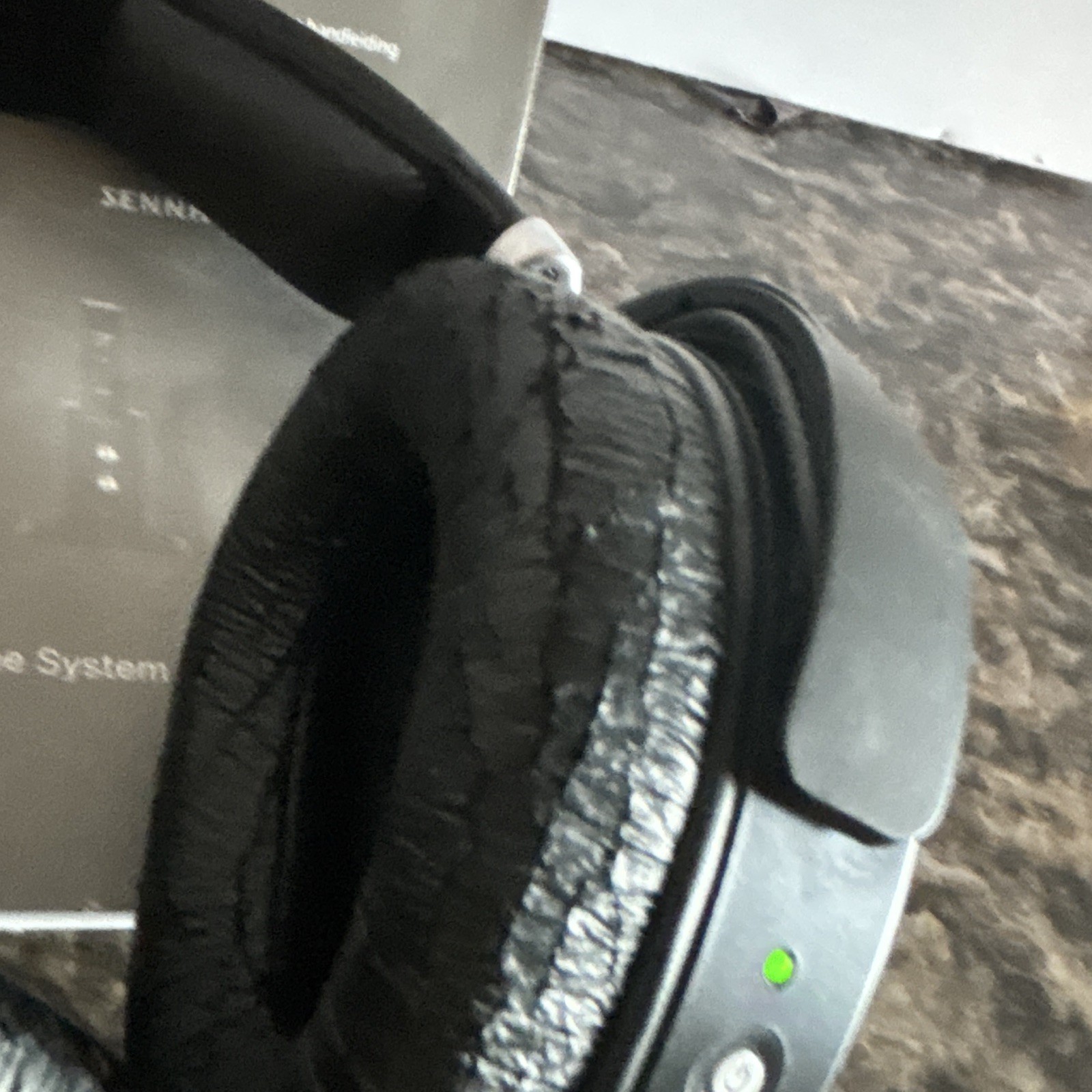 Sennheiser RS 195 RF Wireless Rechargeable Over-Ear TV Headphones, Black