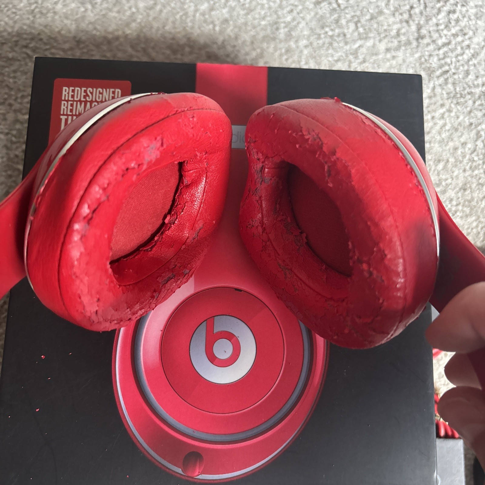 Beats by Dr. Dre Studio 2.0 Over the Ear Headphone – Red