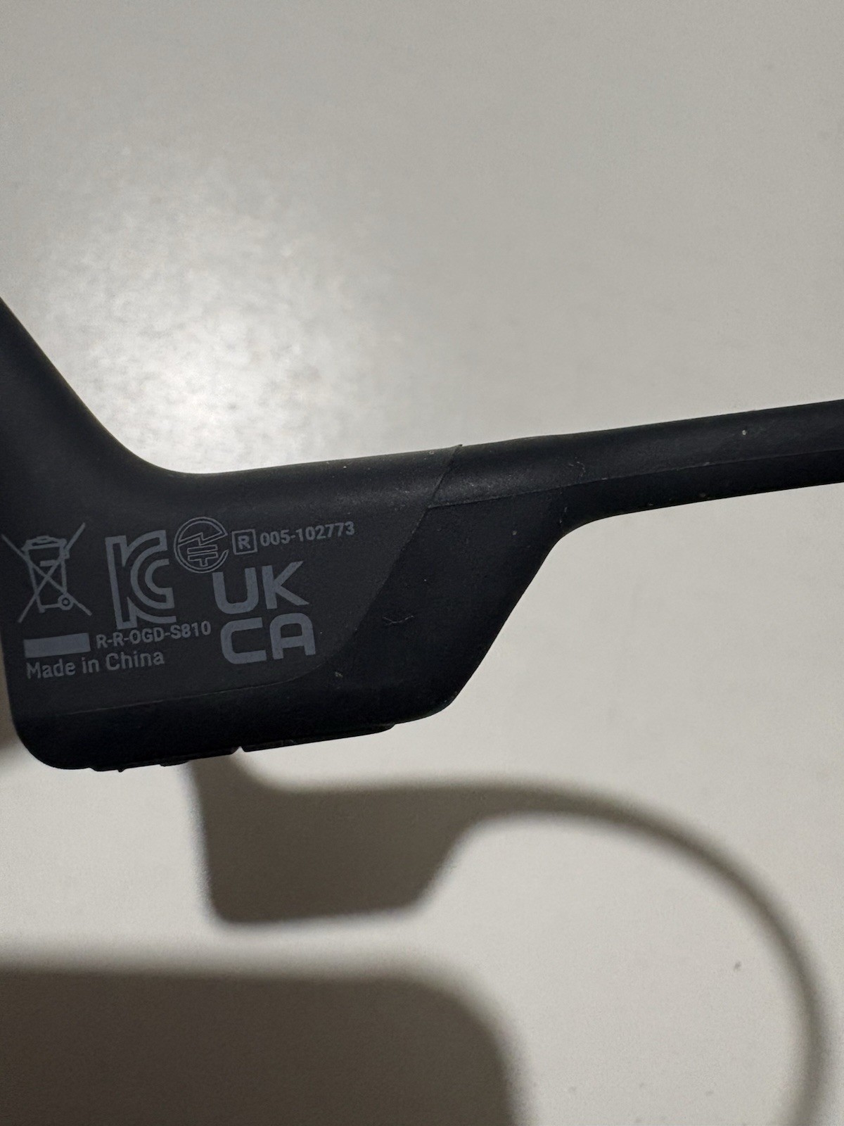 Shokz S810 OpenRun Pro Bone Conduction Open Ear Sport Tested Case Charger