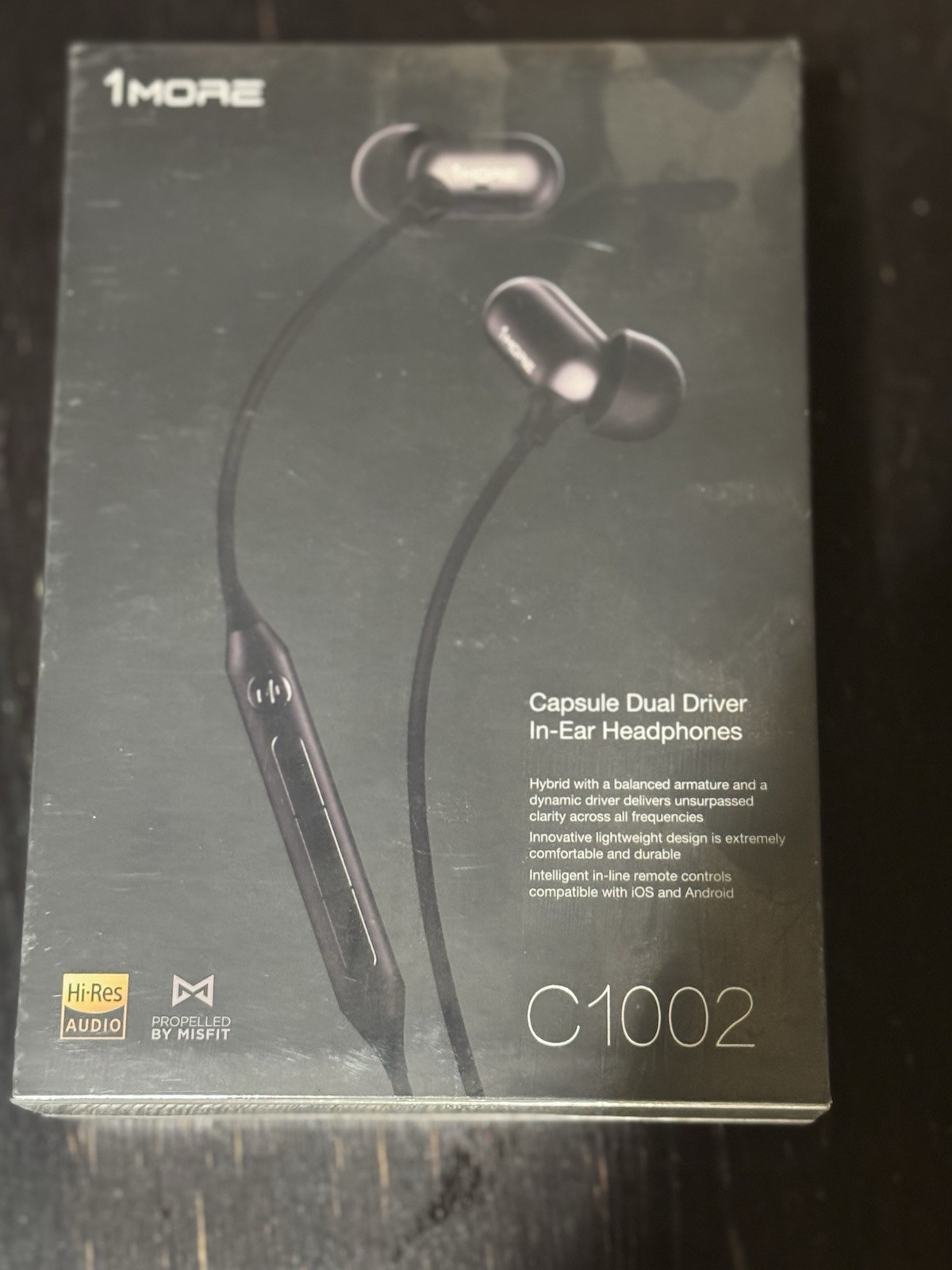 1more E1001 In Ear Wired Headphones – Gold