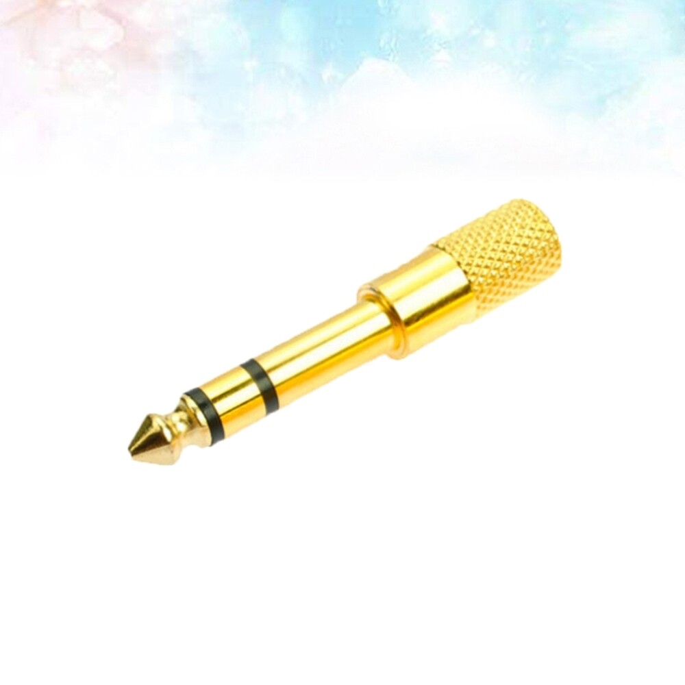 3PCS Per Set 6.5 to 3.5 2-channel Audio Adapter Microphone MIC Audio Adapter