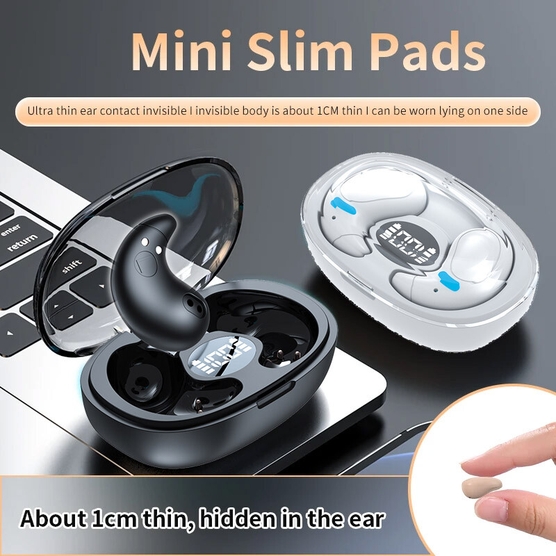 Micro Invisibles Audifonos Bluetooth Inalambricos Para Dormir Ducha Auriculares