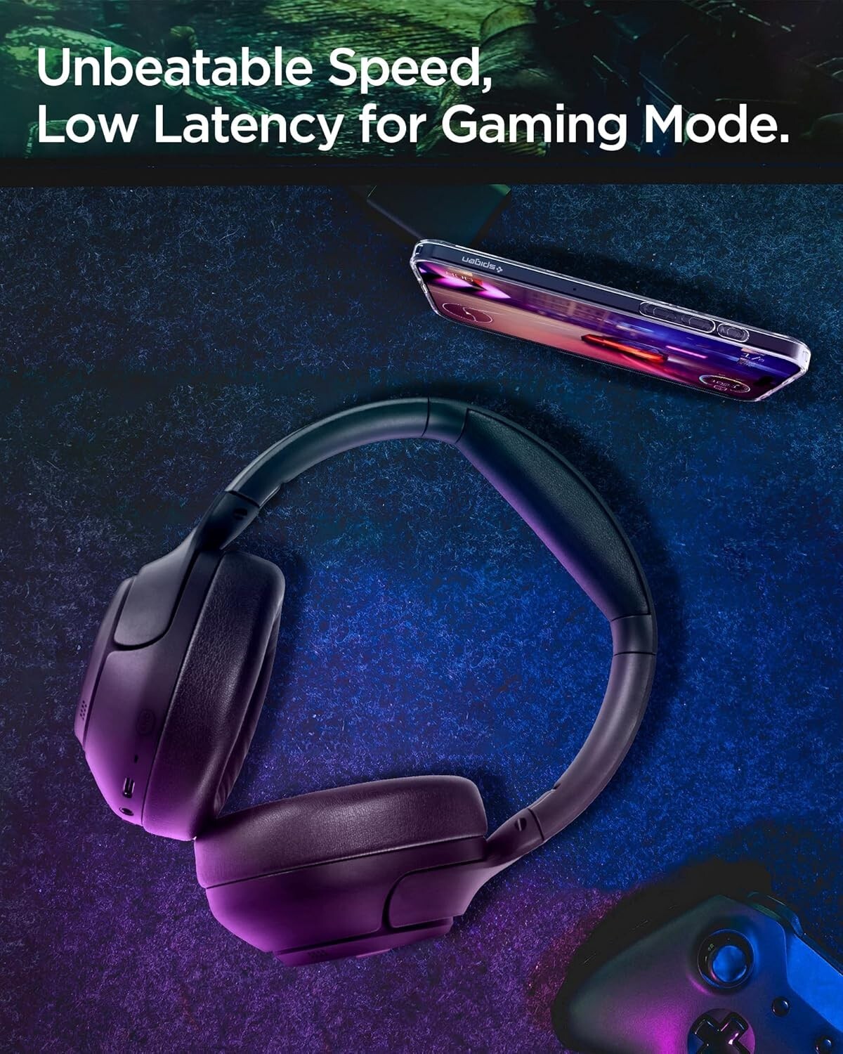 Spigen Audio Newly Launched SA-HP P10 Wireless Over Ear Headphones with 60H Play