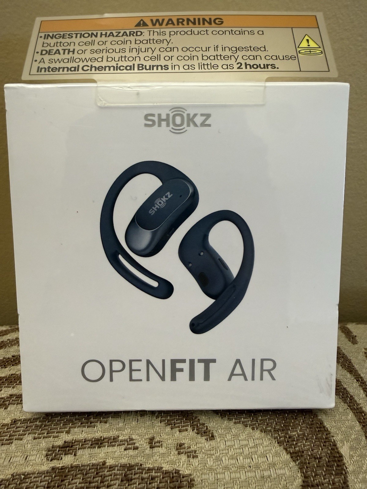 Shokz – OpenFit Air Open-Ear True Wireless Earbuds – Stone Blue NEW SEALED