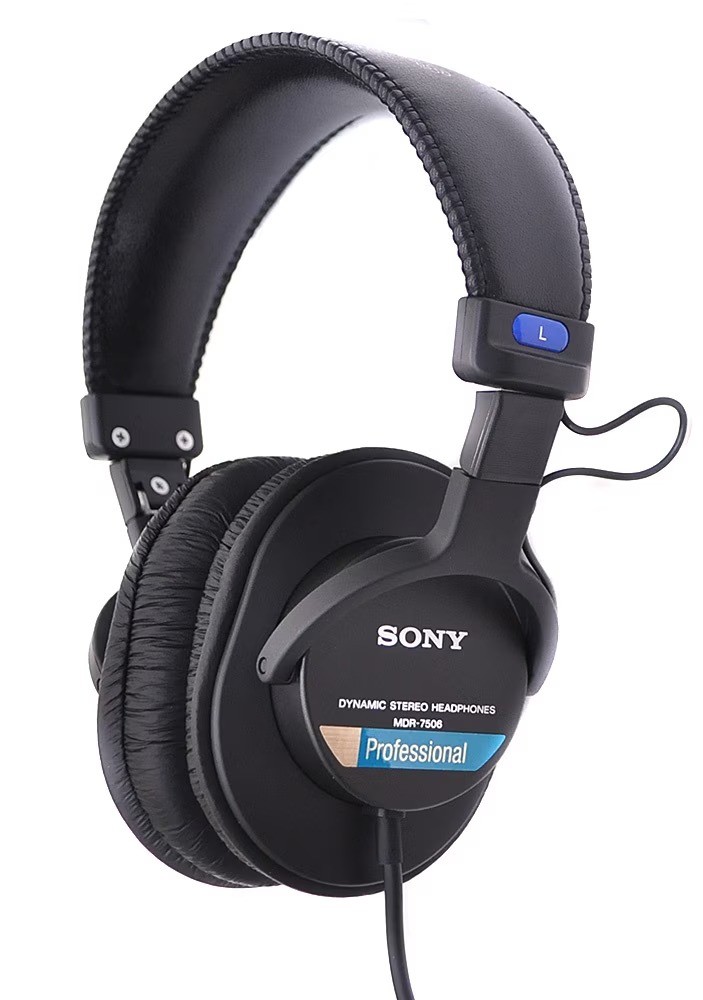 Sony MDR-7506 Studio Monitor Headphones w/Fosi K5 Pro DAC Headphone Amp