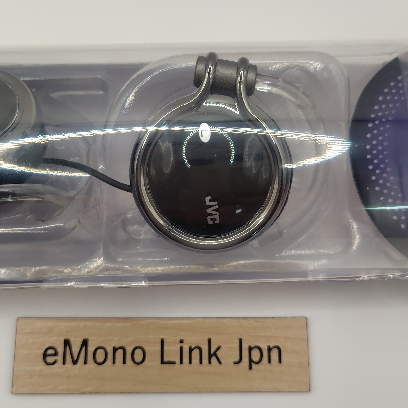 JVC HP-AL102-B Open Air On-Ear Headphone High-magnetic Black NEW