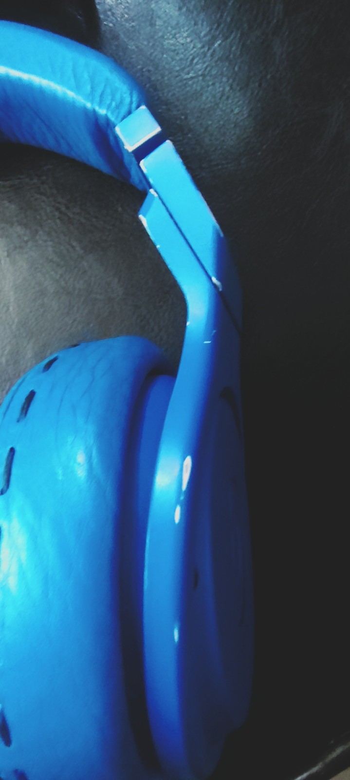 Beats by Dr. Dre Fendi Blue Over-Ear Wired 3.5mm Coiled Foldable Headband