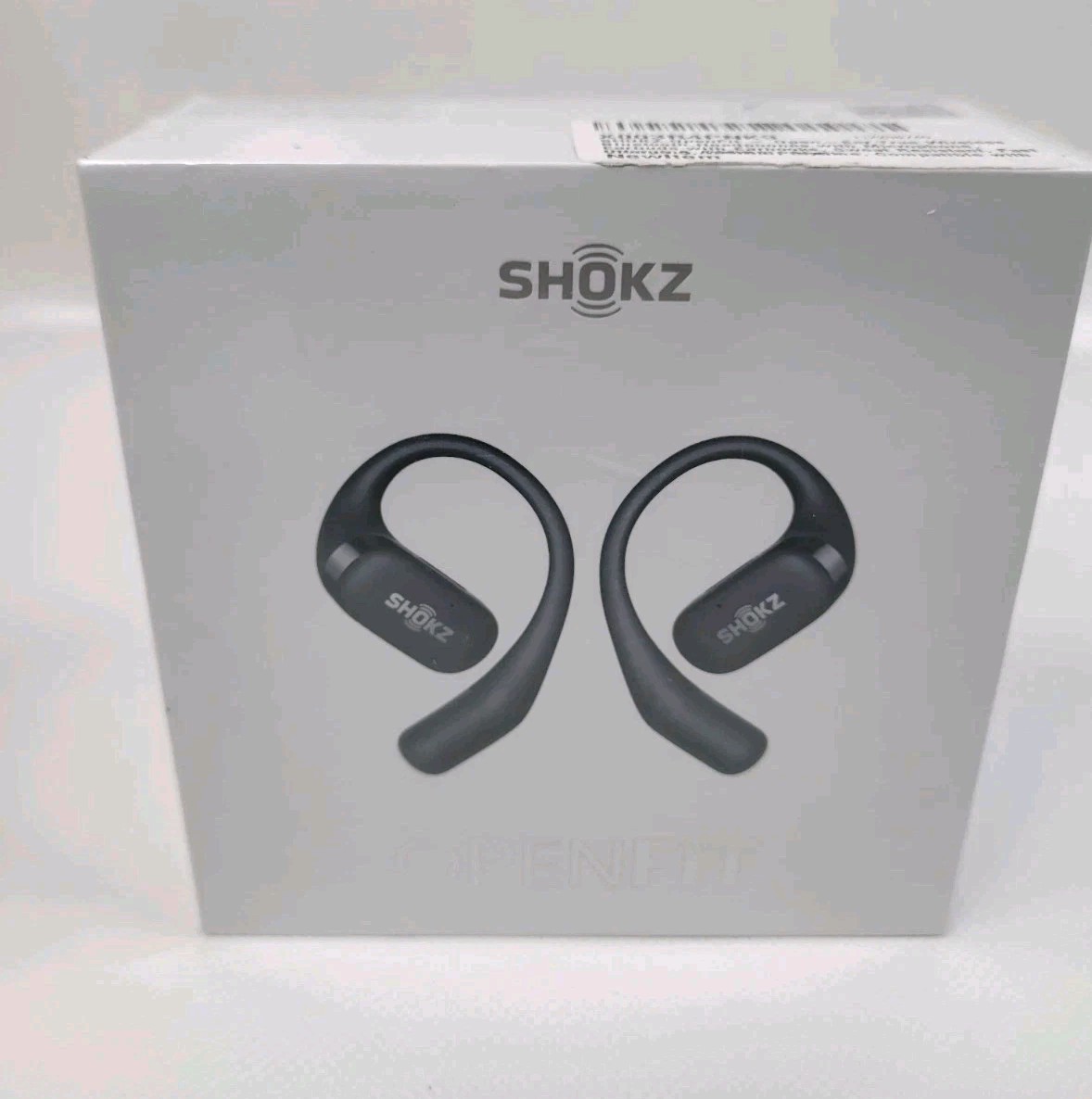 Shokz OpenFit Open-Ear True Wireless Bluetooth Earbuds, Ear-Hook, Black