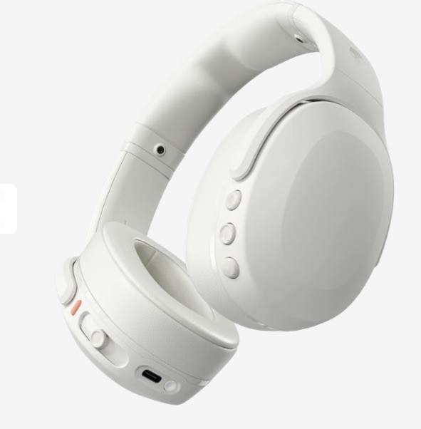 Skullcandy Crusher Evo S6EVW Bone Orange Glow Wireless Bluetooth Headphones