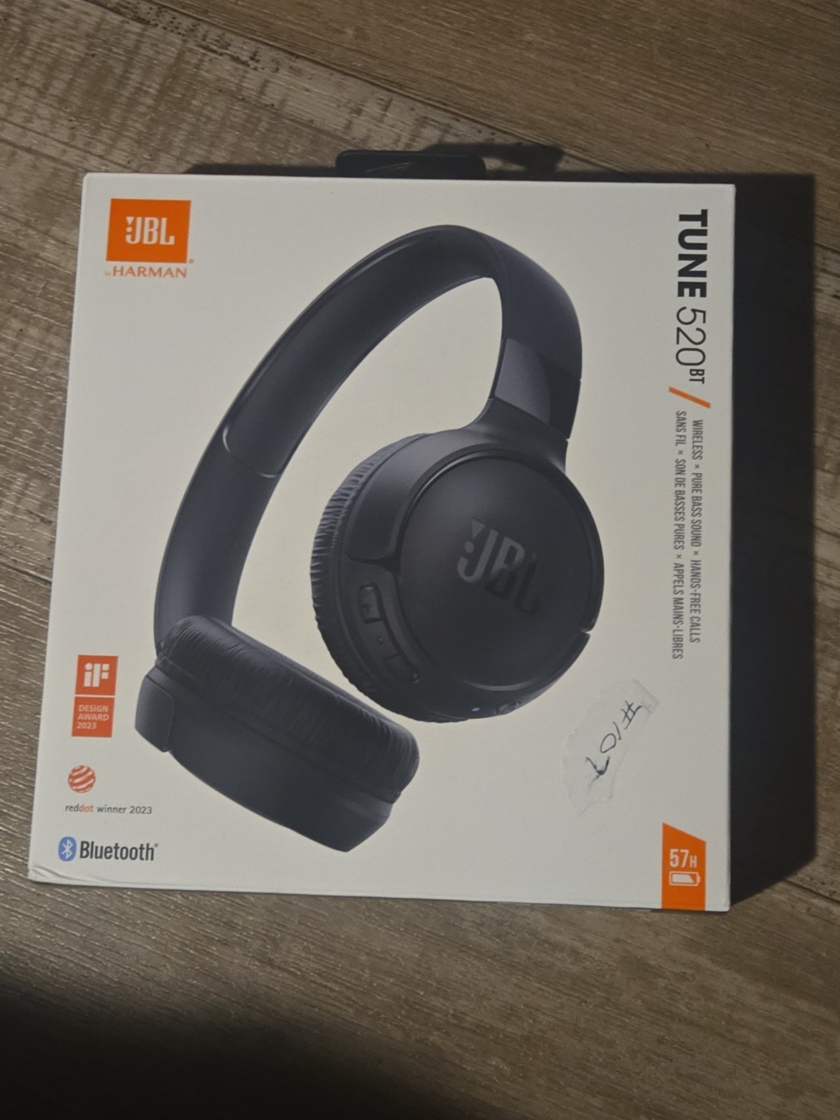 JBL HARMON Tune 520BT Wireless Bluetooth PURE Bass Sound Hands FreeCalls