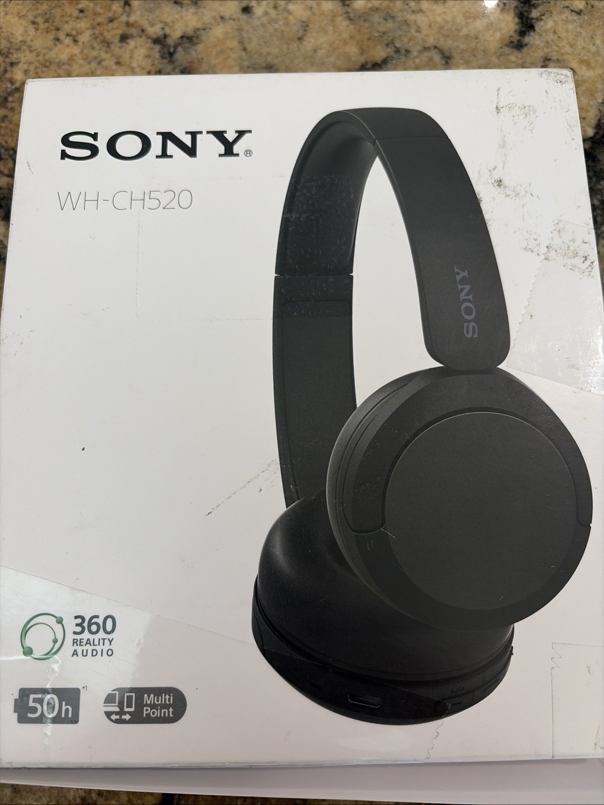 Sony WH-CH720N Wireless Over-Ear Headphones – Black