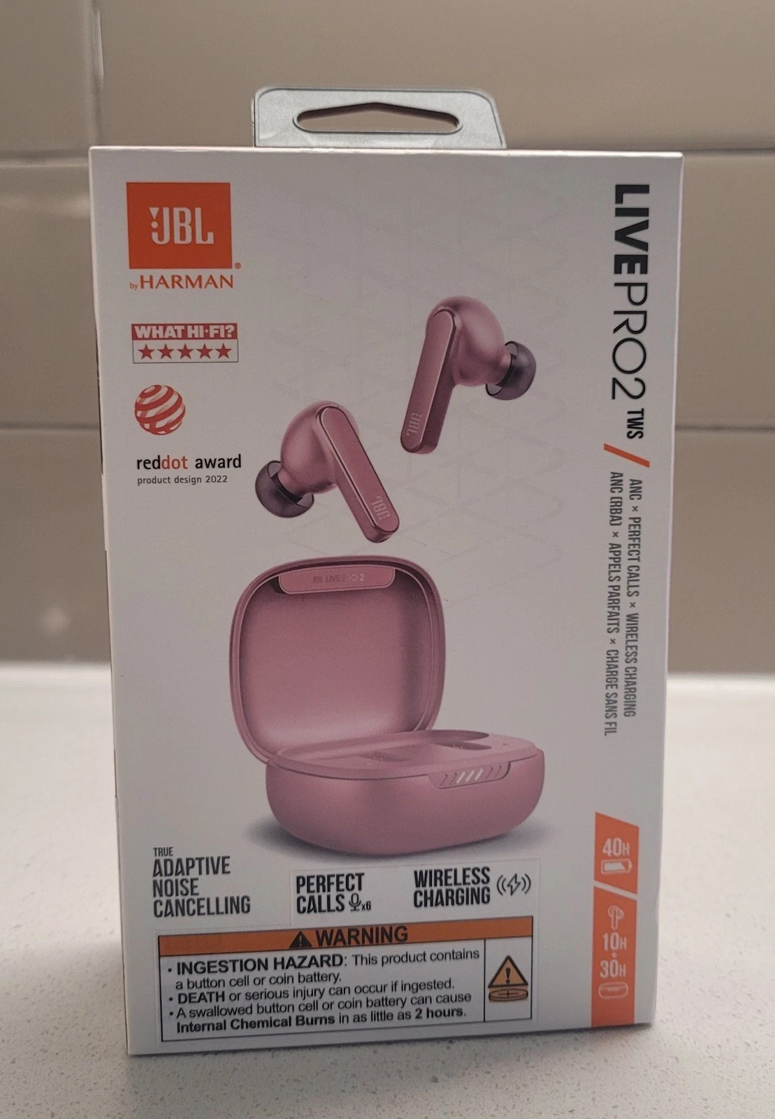JBL Live Pro 2 TWS – Rose – New