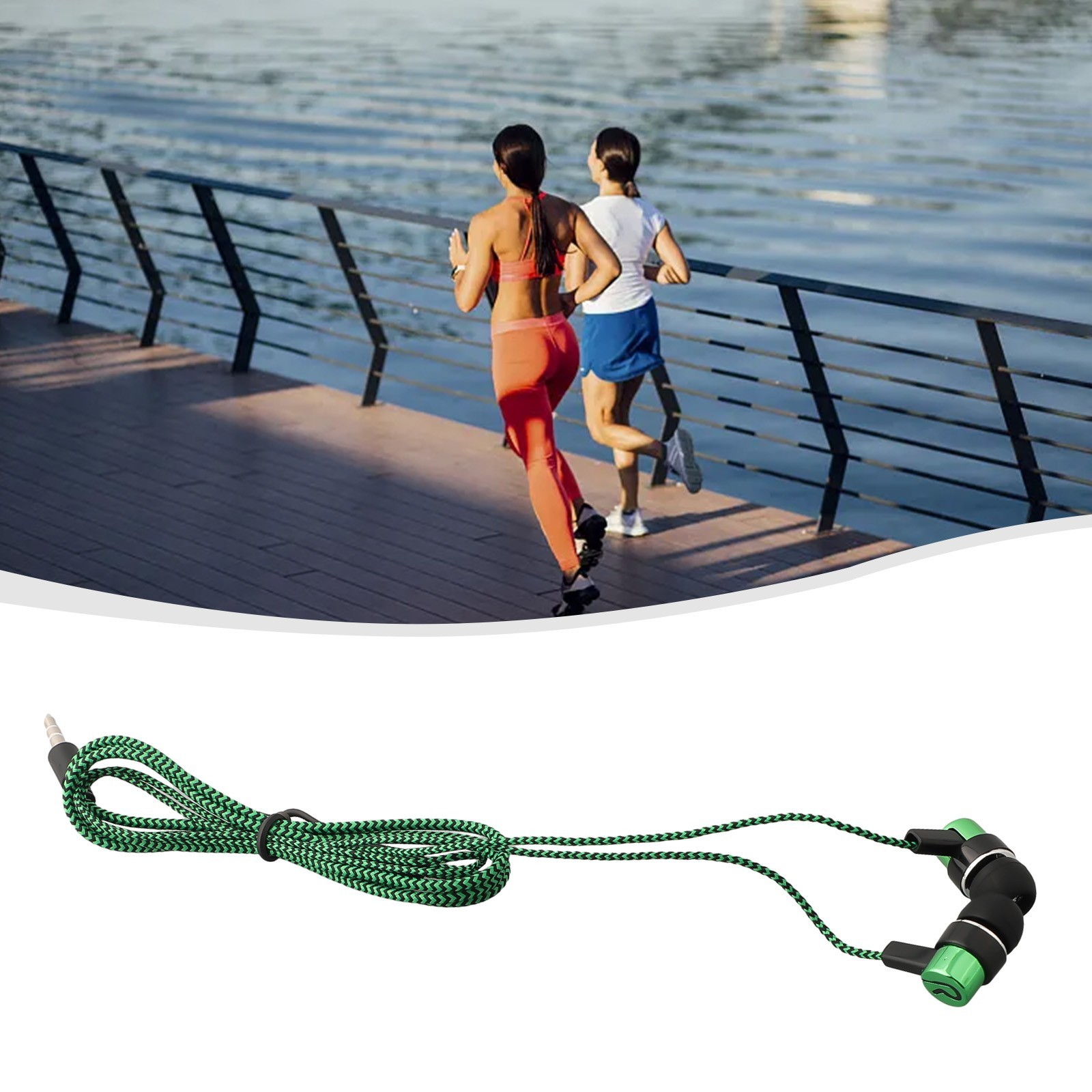 Music Playing Wired Headphones No Volume Control 115 DB/mv Sensitivity