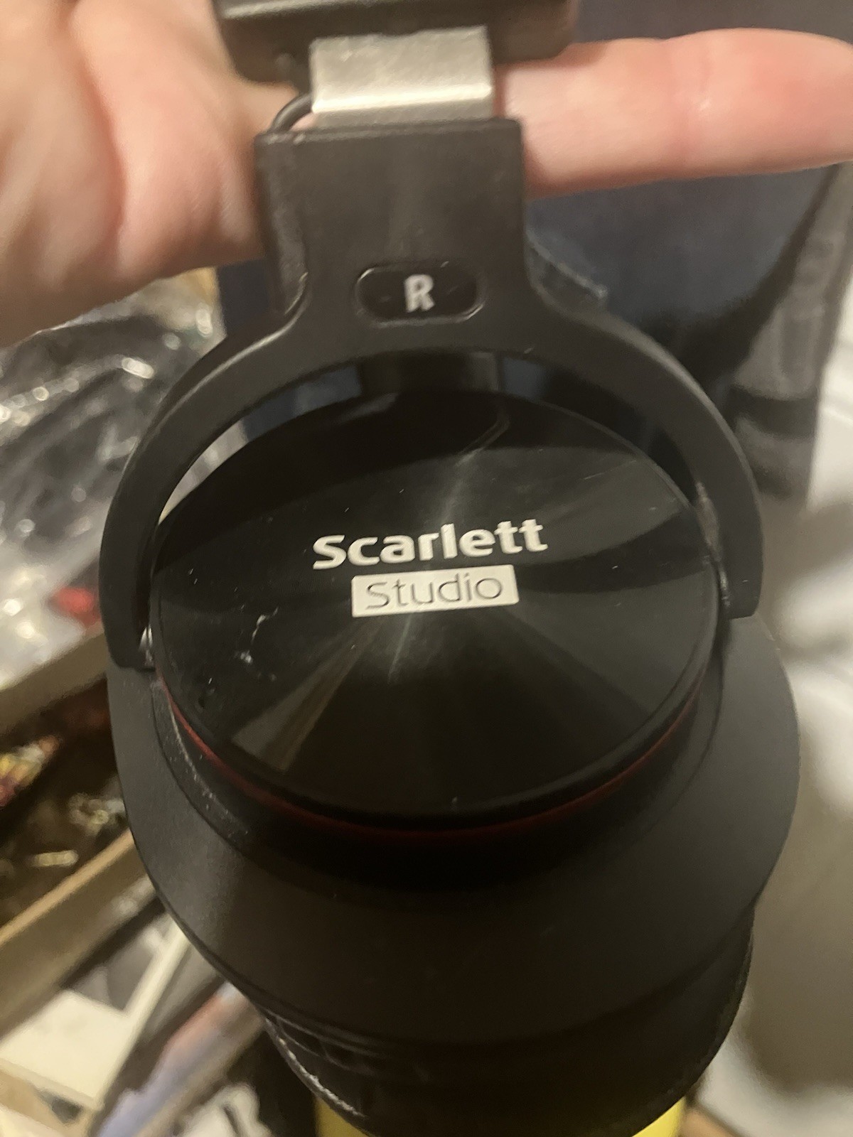 Scarlett Brand HP60 MkIII Studio Edition Headphones Dual Plug Head Option Set