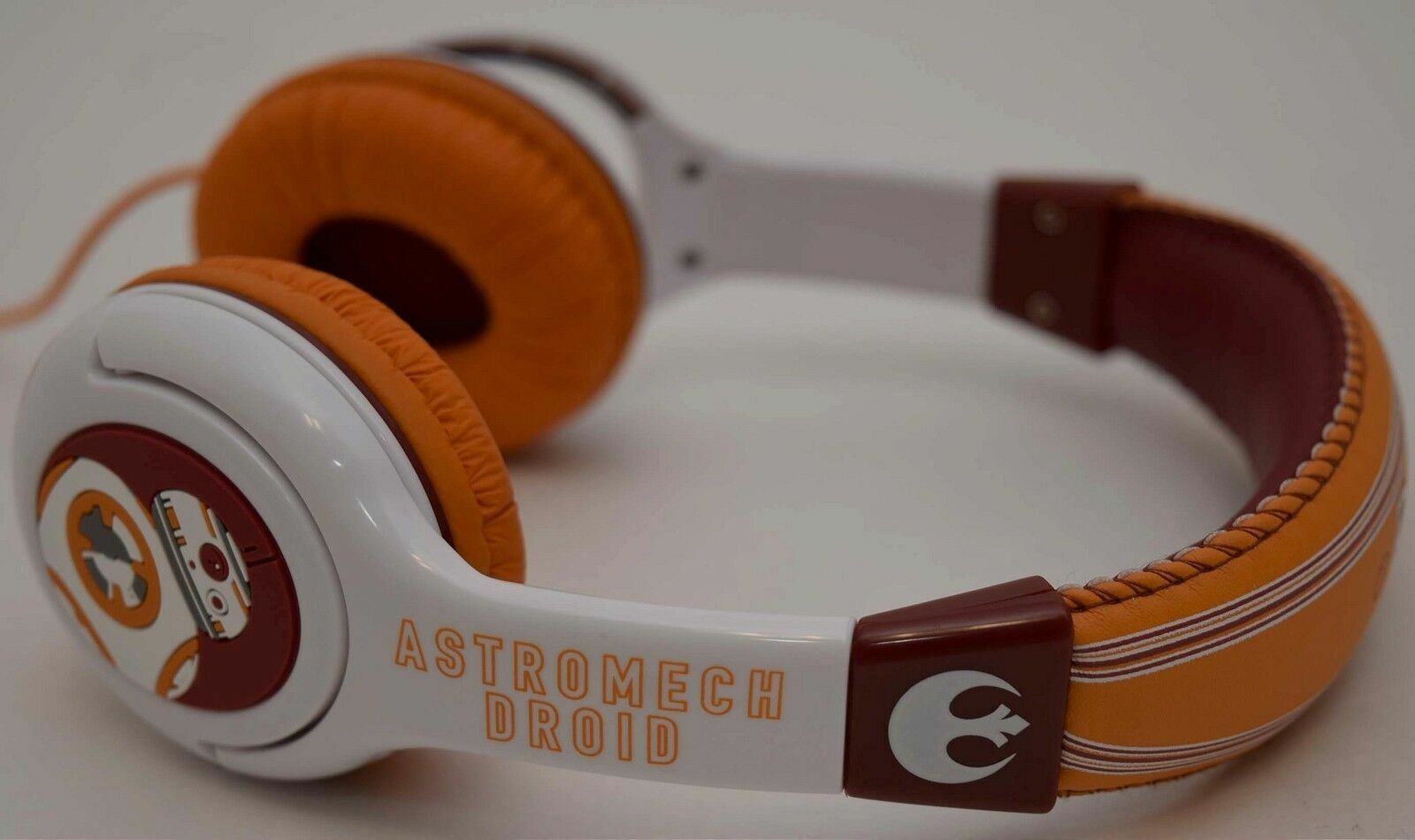 NEW OFFICIAL Disney eKids Star Wars Force Awakens BB-8 Headphones BB8 iHome kids