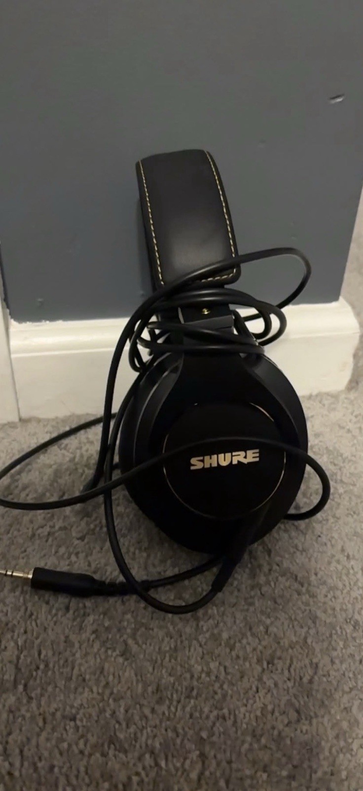 Shure SRH840A Over-Ear Studio Monitoring Headphones 40mm 3m 3.5mm Black