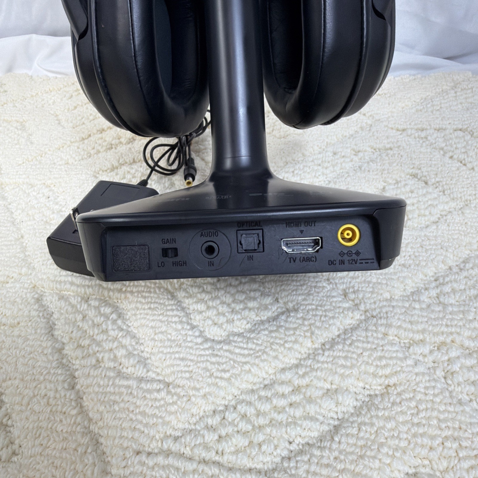 Sony WH-L600 Digital Surround Wireless Headphones Black SONY 7.1ch Digital