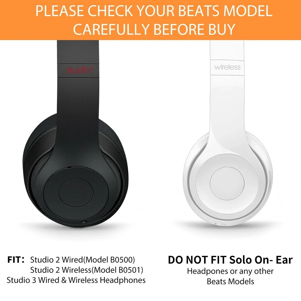 Almohadillas de repuesto para los auriculares inalámbricos Beats Studio 3