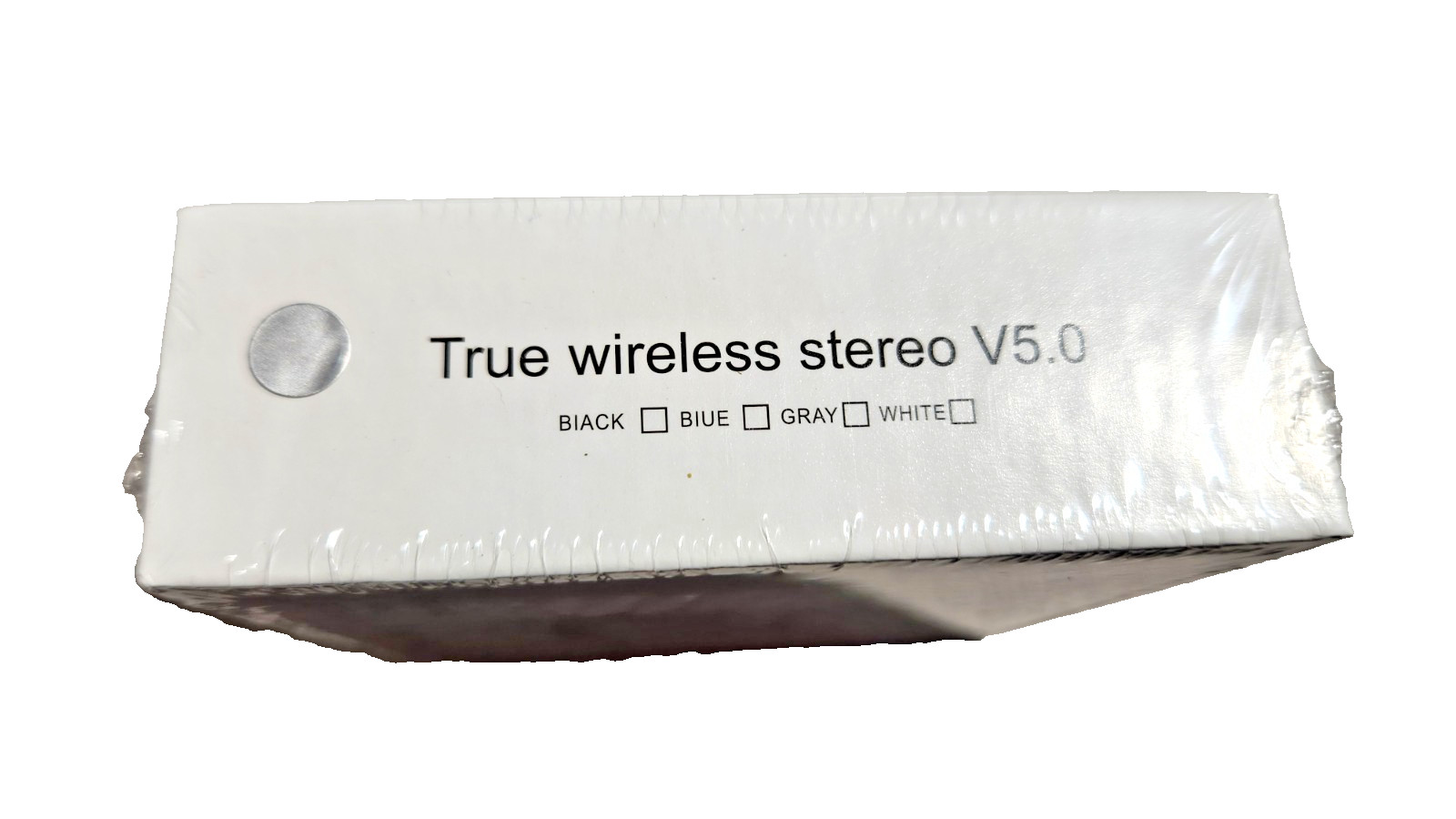 CLEAR BUDS TRUE WIRELESS STEREO V5.0 ANDROID IOS BT5.0 IN GRAY
