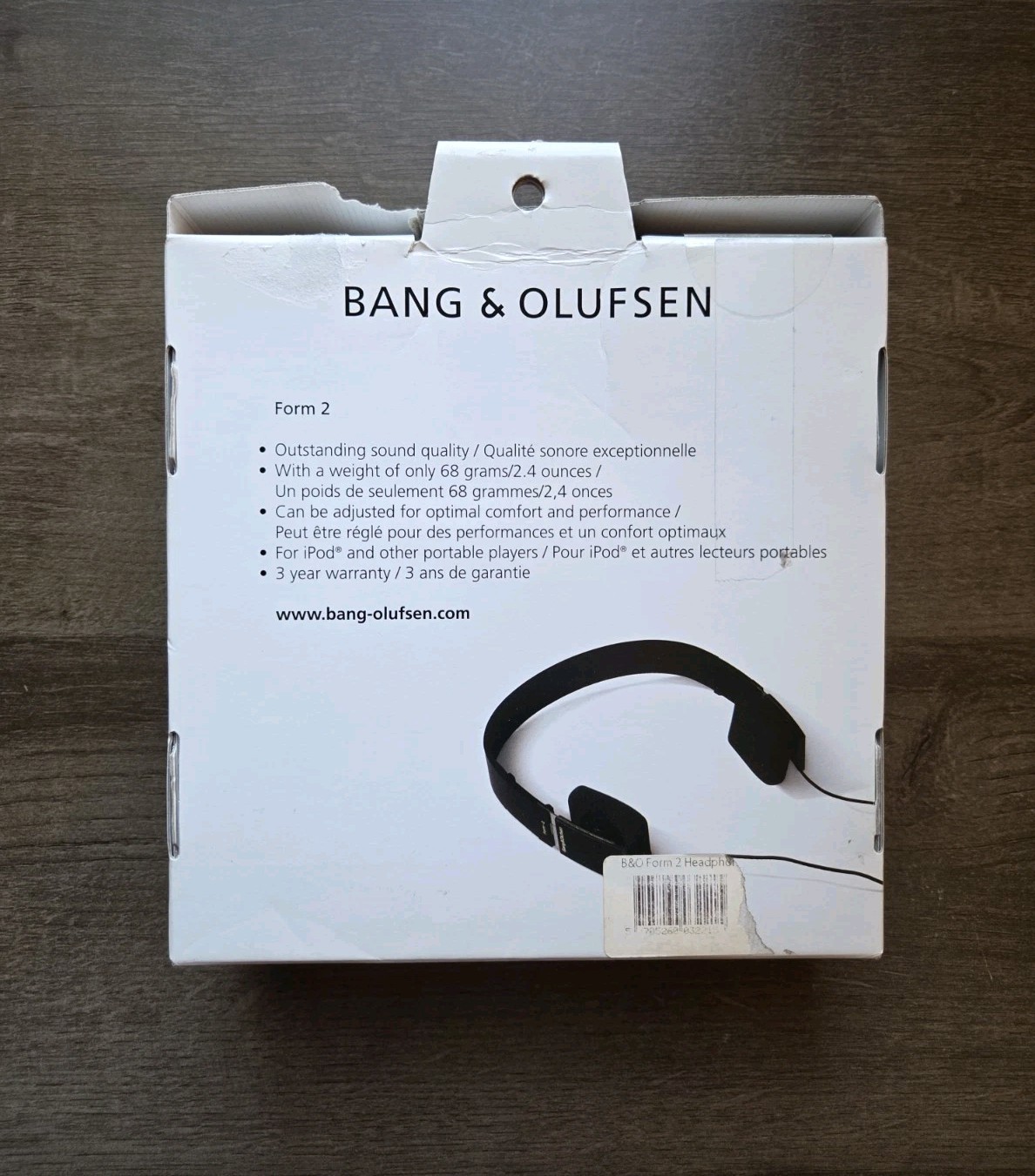 Bang Olufsen Form 2 Retro Headphones Iconic 1st Gen Design