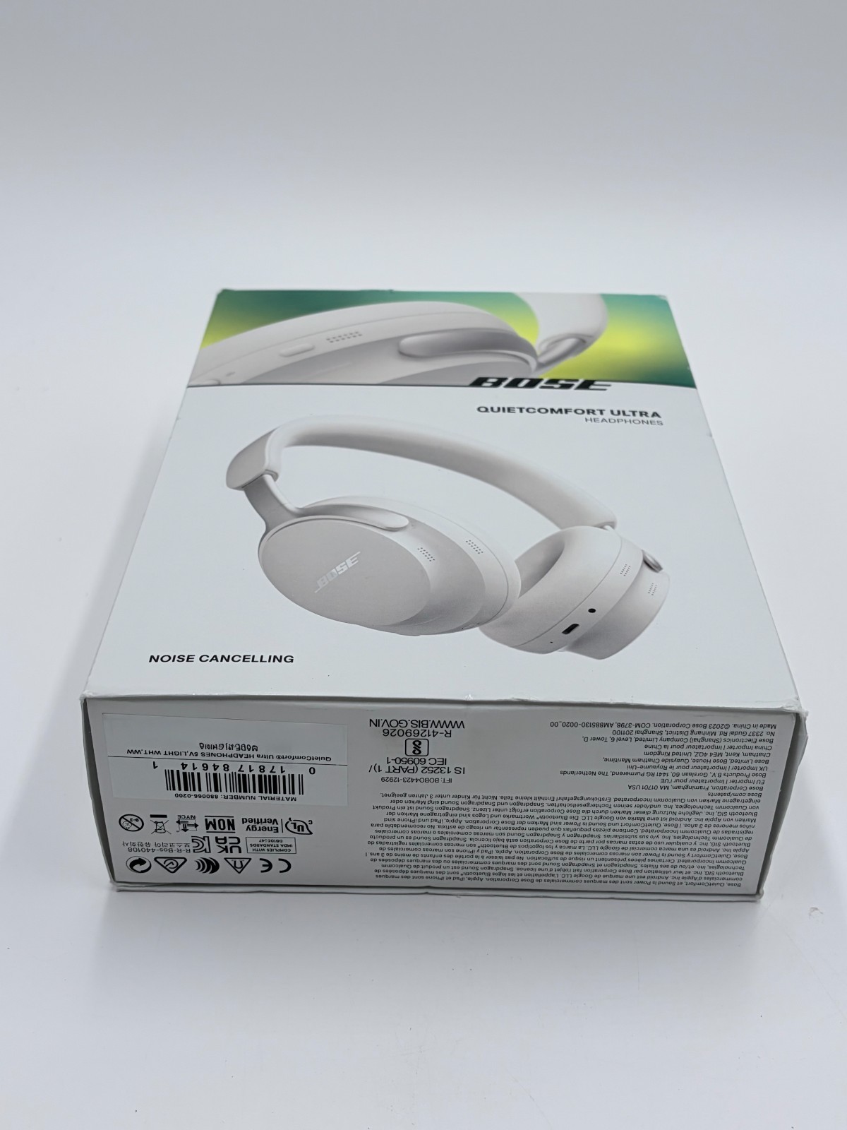 Bose QuietComfort Ultra Over-Ear Headphones – White Smoke – BRAND NEW !!!