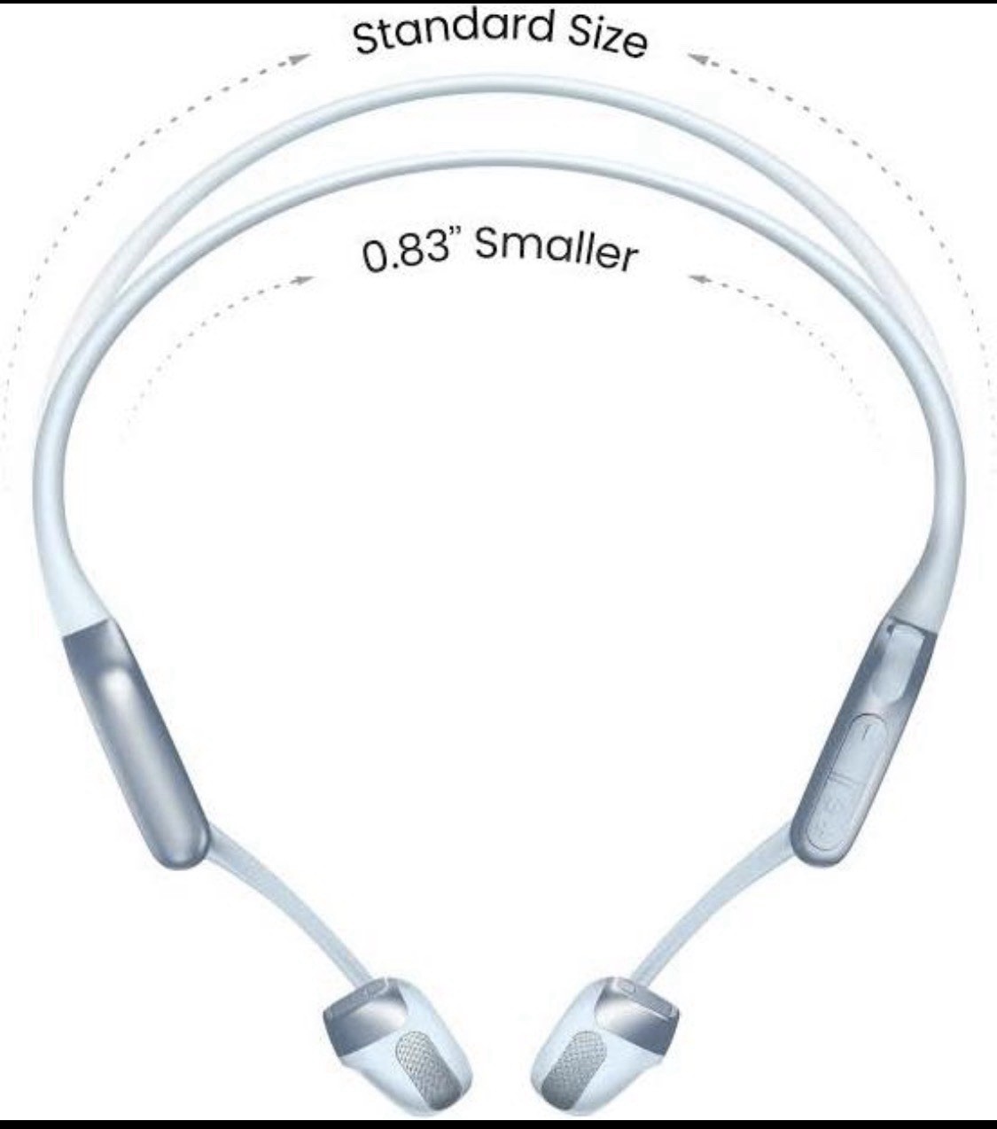 Shokz Open Run Pro 2 Mini Bone Conduction Sports Headphones – blue