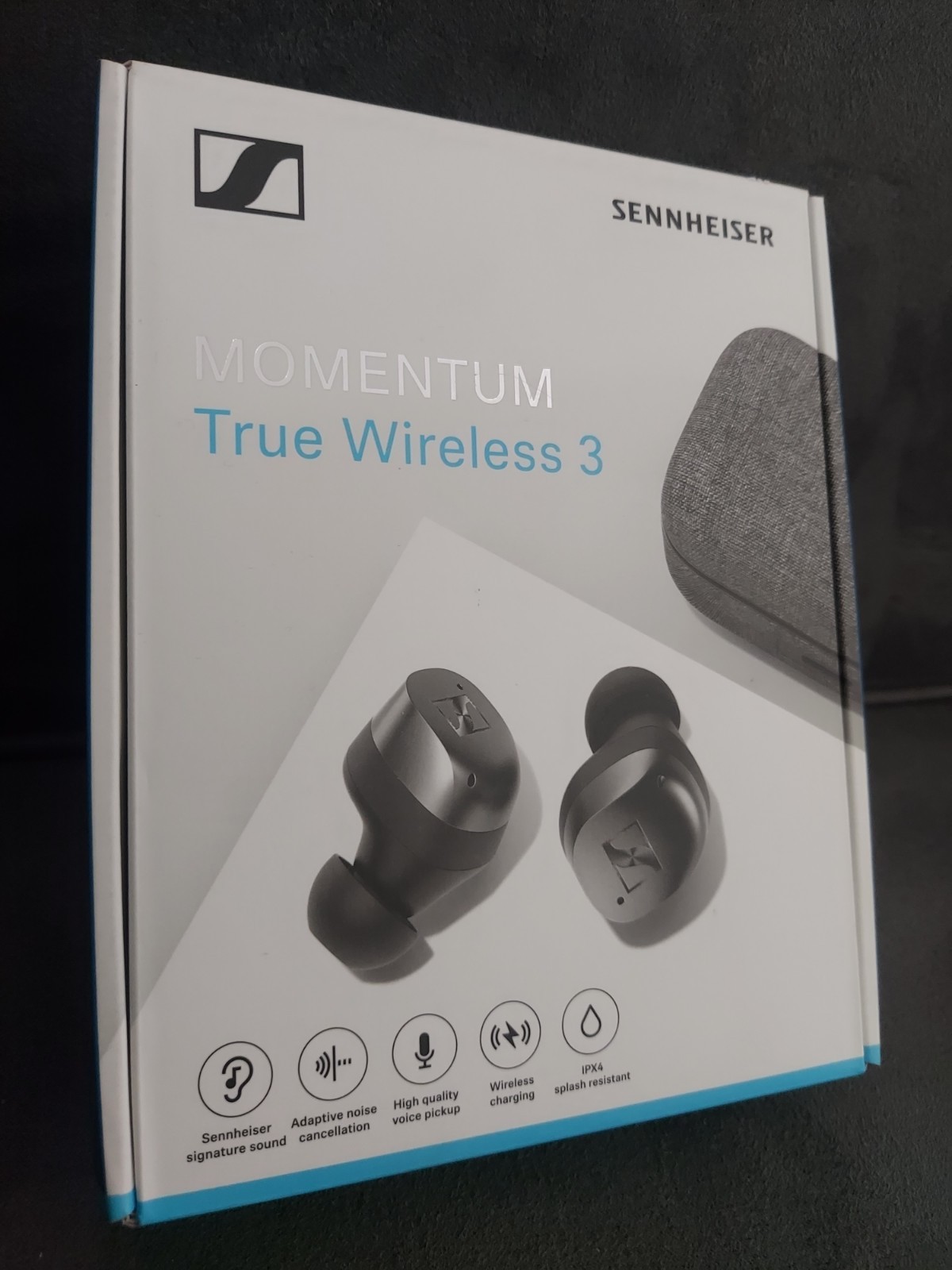 NEW SEALED Sennheiser Momentum True Wireless 3 MTW3 ANC Earbuds Graphite