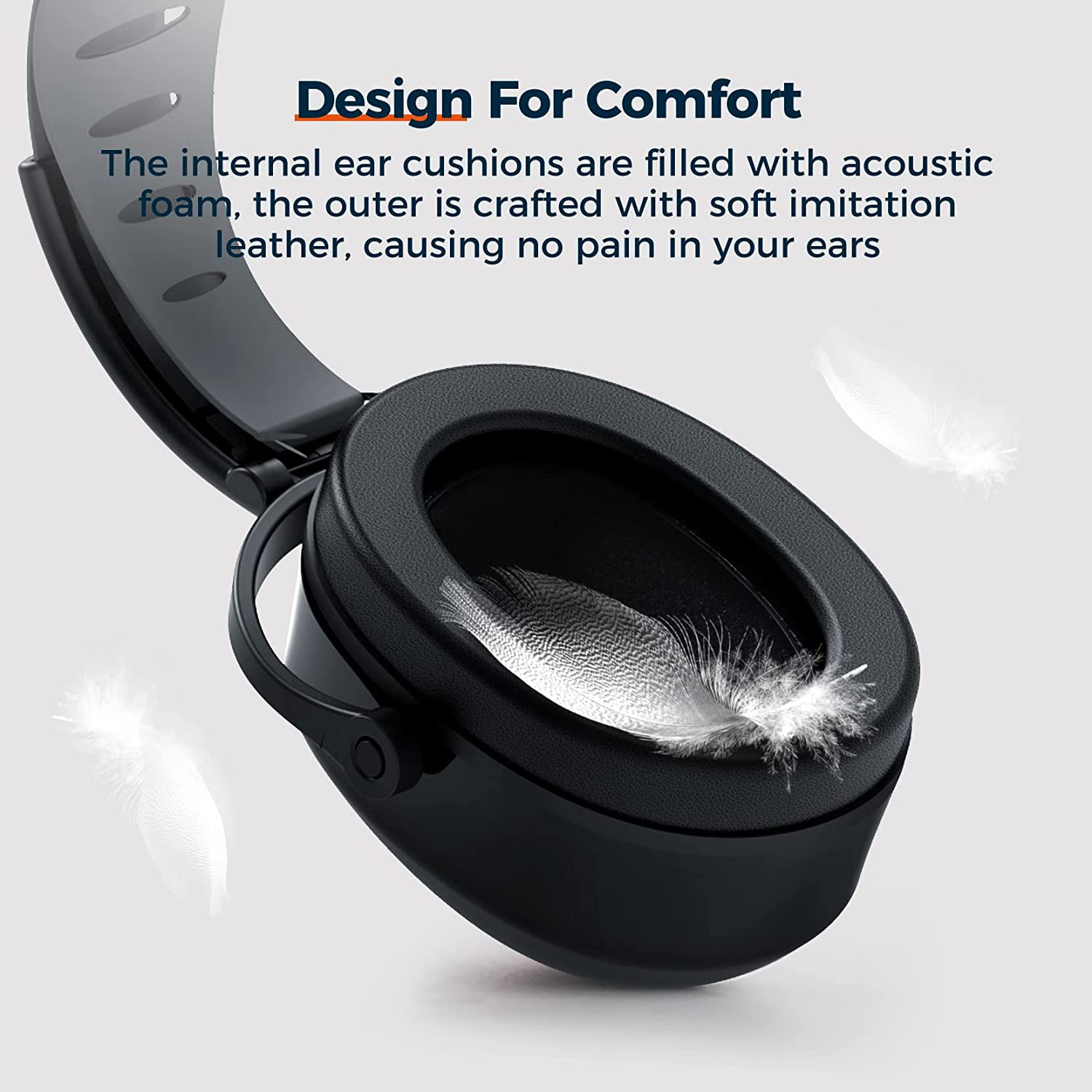 Ear Protection Headphones for Adults Kid, Noise Cancelling Headphones for Autism