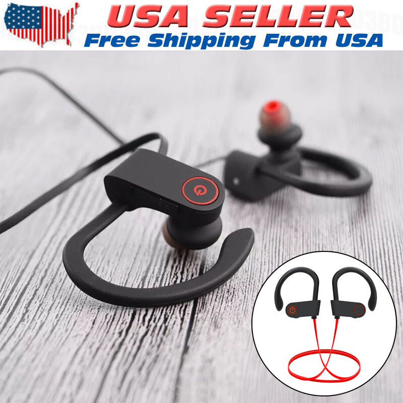 Waterproof Bluetooth 5.0 Earbuds Stereo Sport Wireless Headphones in Ear Headset