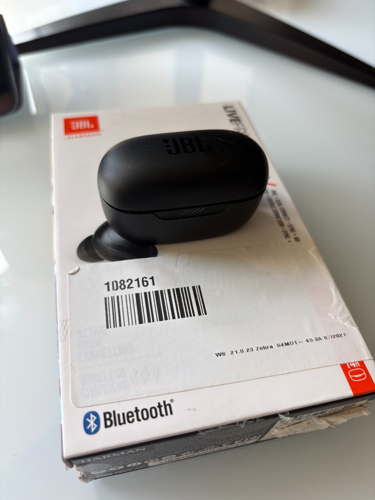 JBL Live Free NC+ TWS True Wireless in-Ear Noise Cancelling Bluetooth Headphones