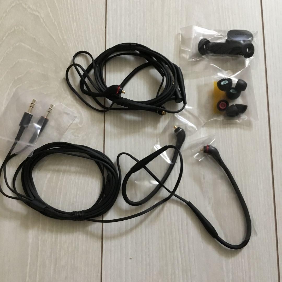 READ SONY Earphone XBA-Z5 Black Inner Ear Receiver High Resolution Black Working