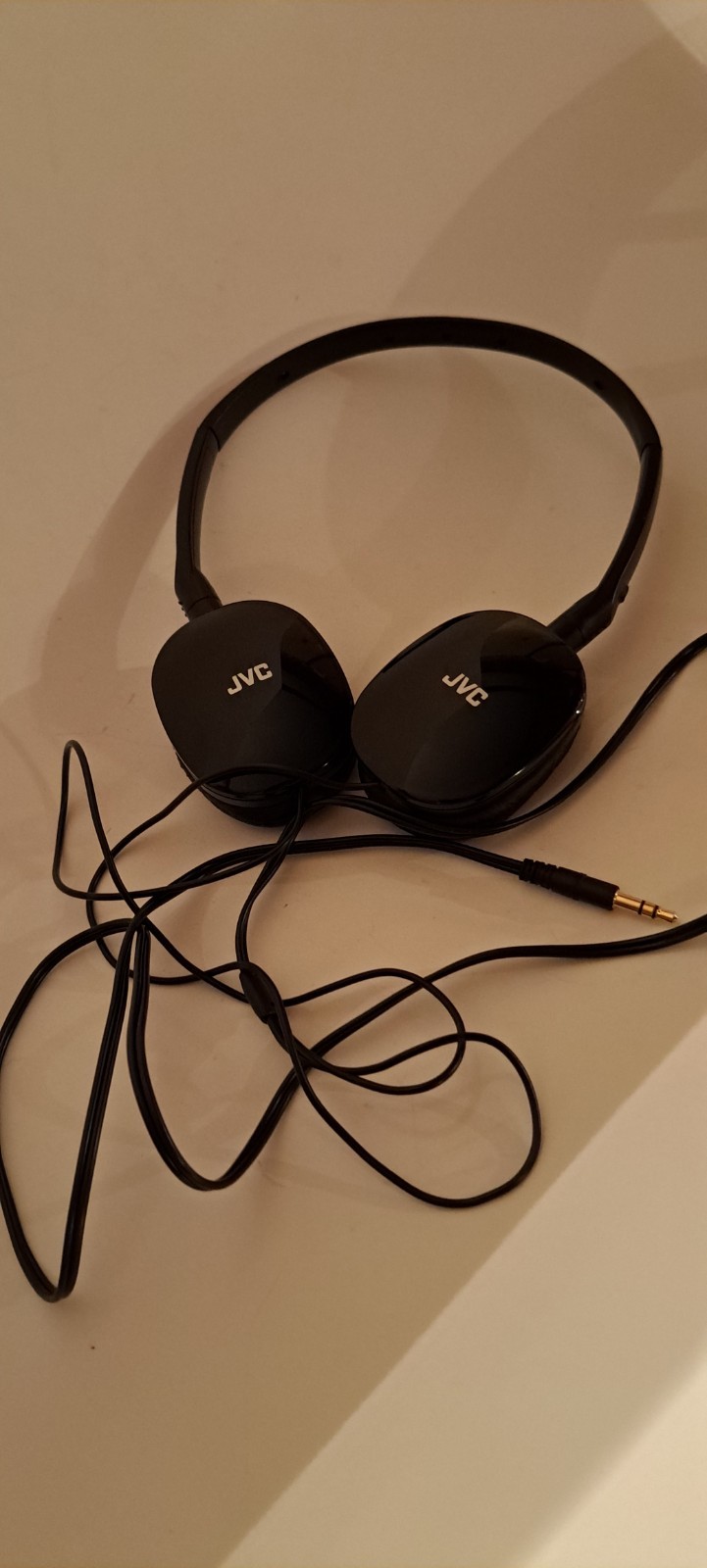 JVC Flats On-Ear Wired Headphones 30mm Driver Black