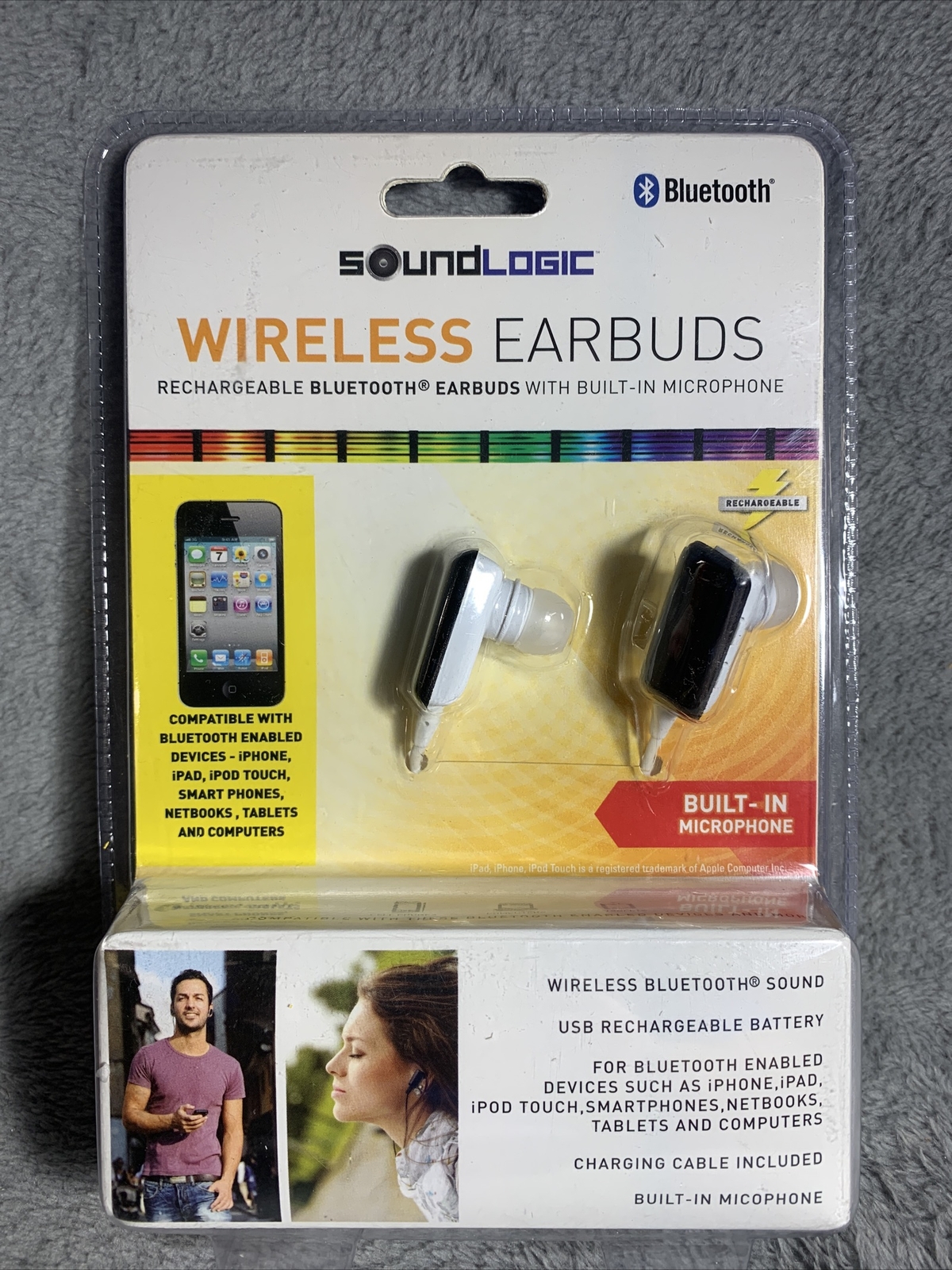 Sound Logic Wireless Earbuds #BEP-12/6575
