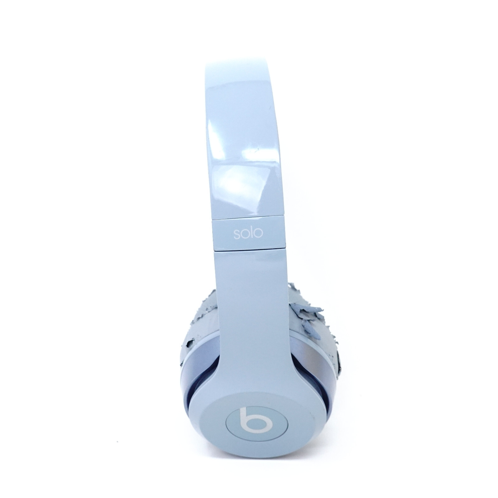 Beats by Dr. Dre Solo 2 Wired On-Ear Headphone B0518 – Light Blue *READ*