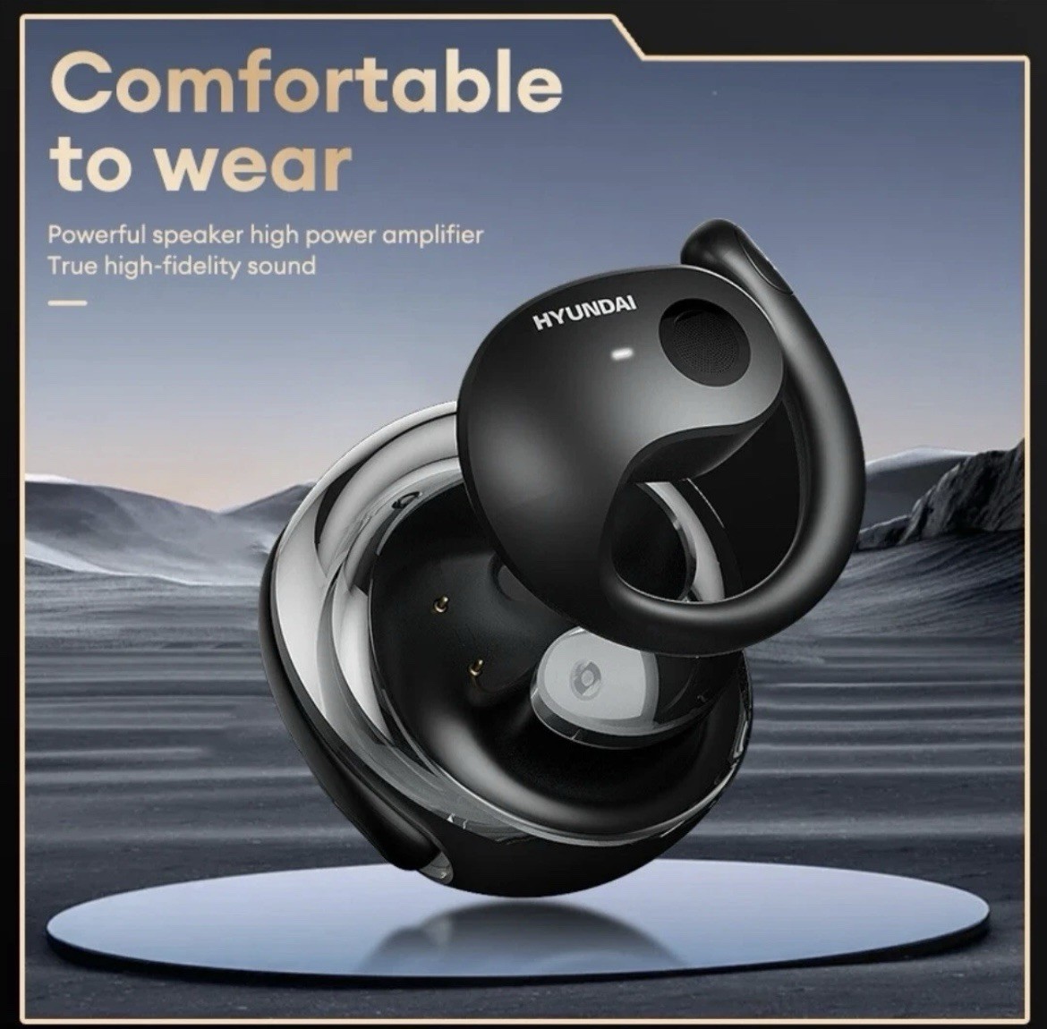 Hyundai HY-T26 Bluetooth 5.4 Earphones OWS Sports Wireless Headphones NEW IN BOX