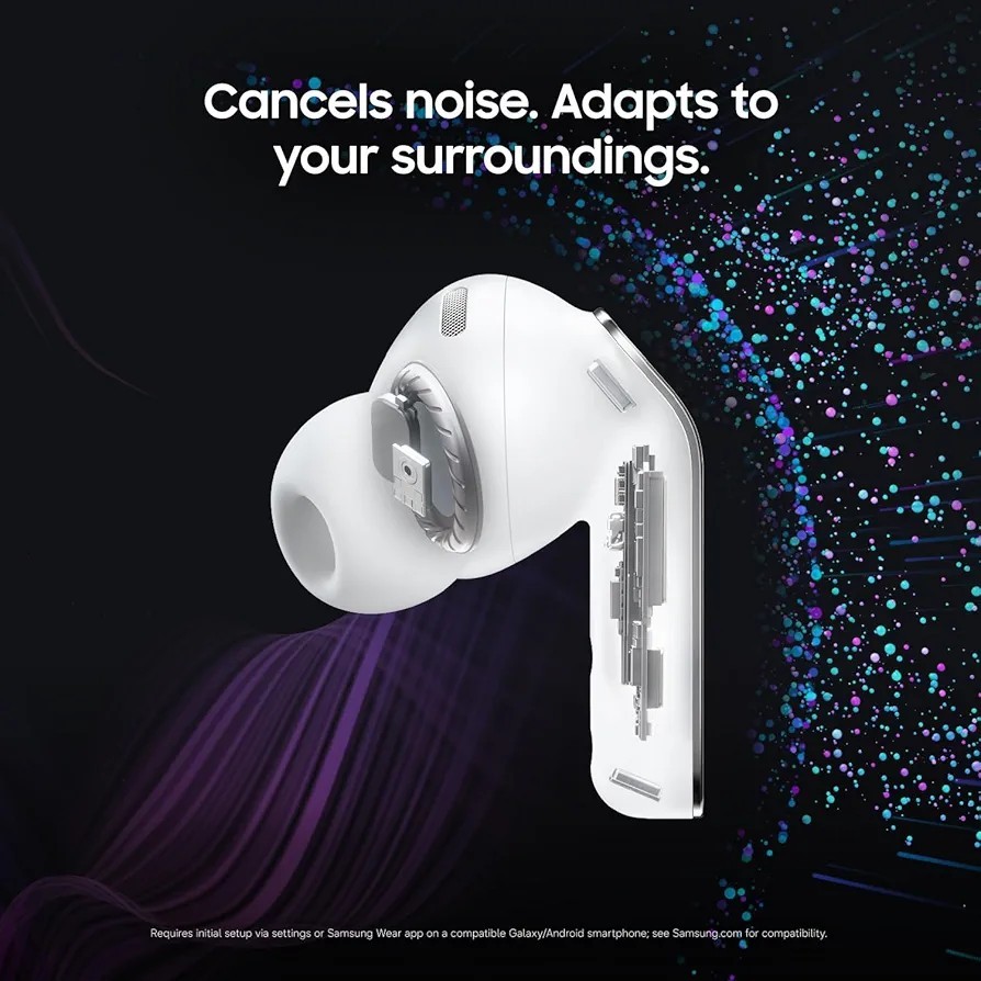 Lot of 2 Samsung Galaxy Buds 4 Pro SM-R640 Wireless Earbuds Black Brand New
